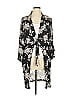 Spiritual Gangster 100% Rayon Black Kimono Size 0X - photo 1