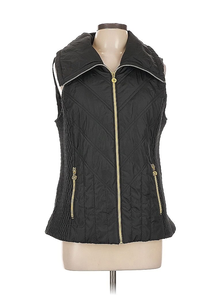 Marc New York Andrew Marc 100% Polyester Black Vest Size L - photo 1