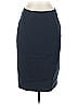 Akris Punto Solid Blue Black Formal Skirt Size 4 - photo 1