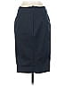Akris Punto Solid Blue Black Formal Skirt Size 4 - photo 2