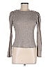 Z Supply Gray Tan Long Sleeve Top Size M - photo 1