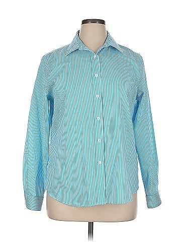 Foxcroft Long Sleeve Button-Down Shirt (view 1)