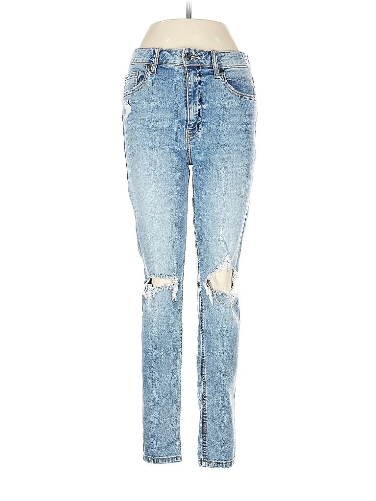 Pre-owned Eunina Jeans In Blue