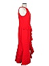 Nicholas 100% Polyester Red Cocktail Dress Size 12 - photo 3