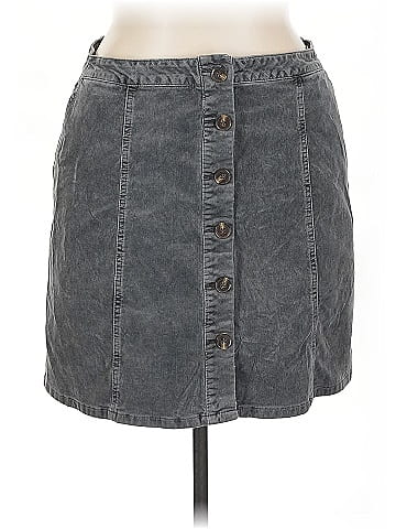 Maurices Denim Skirt (view 1)