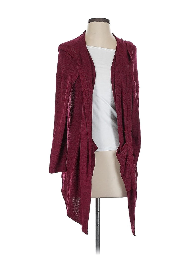 Click to view more detailed imagery on our partner's website Pre-owned Z Supply Cardigan Sweater In Burgundy