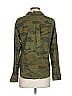 Splendid 100% Cotton Camo Green Long Sleeve Blouse Size XS - photo 2
