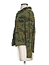 Splendid 100% Cotton Camo Green Long Sleeve Blouse Size XS - photo 5