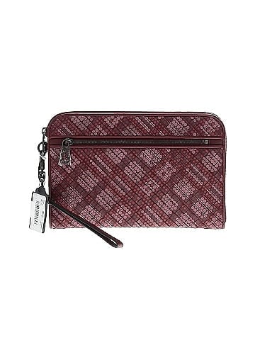 Bottega Veneta Leather Intrecciato Dot Clutch (view 1)