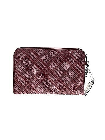 Bottega Veneta Leather Intrecciato Dot Clutch (view 2)
