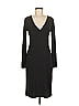Norma Kamali Solid Black Cocktail Dress Size M - photo 1