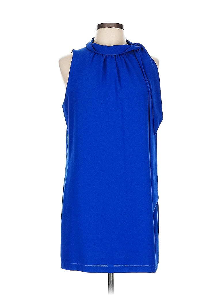 Pre-owned Ann Taylor Factory Casual Dress In Blue