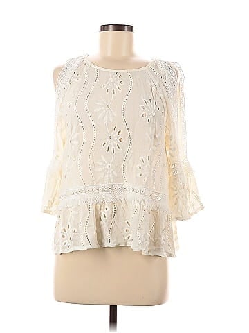 William B 3/4 Sleeve Blouse (view 2)