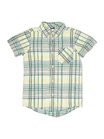 Tea Short Sleeve Button-Down Shirt (view 1)