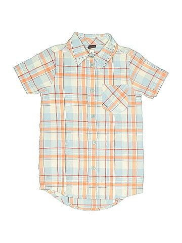 Tea Short Sleeve Button-Down Shirt (view 1)