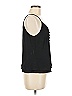 Ann Taylor Factory 100% Polyester Black Sleeveless Blouse Size M - photo 3