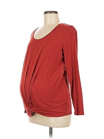 Old Navy - Maternity 3/4 Sleeve T-Shirt (view 1)