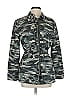 Kensie 100% Cotton Camo Green Jacket Size S - photo 1
