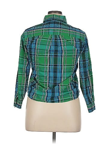 Faded Glory Long Sleeve Button-Down Shirt (view 2)