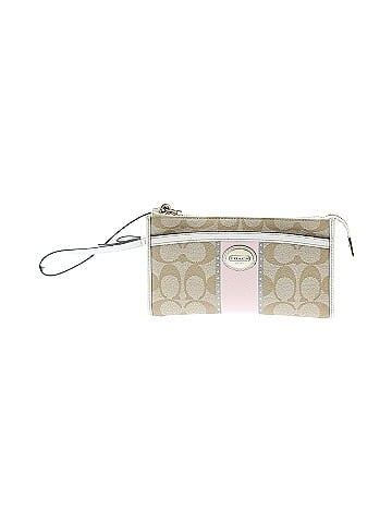 Coach Factory Leather Wristlet (view 1)