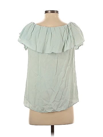H By Halston Short Sleeve Blouse (view 2)