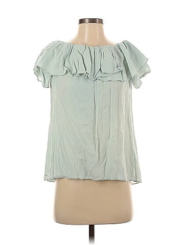 H By Halston Short Sleeve Blouse (view 1)