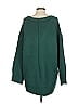 Free People Solid Green Pullover Sweater Size XS - photo 2