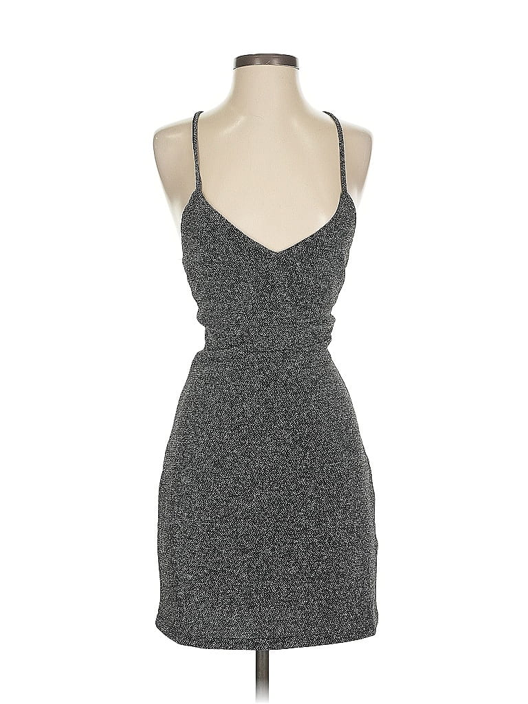 Click to view more detailed imagery on our partner's website Pre-owned Trafaluc By Zara Cocktail Dress In Gray
