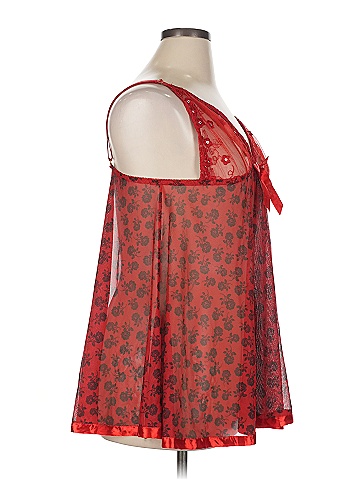 Unbranded Red Elegant Red Lace Slip Dress Lingerie Size 1X