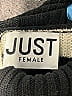 Just Female Stripes Black Turtleneck Sweater Size XS - photo 6