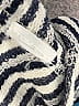 Three Dots Stripes Silver Short Sleeve T-Shirt Size XS - photo 8