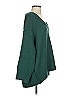 Free People Solid Green Pullover Sweater Size XS - photo 4