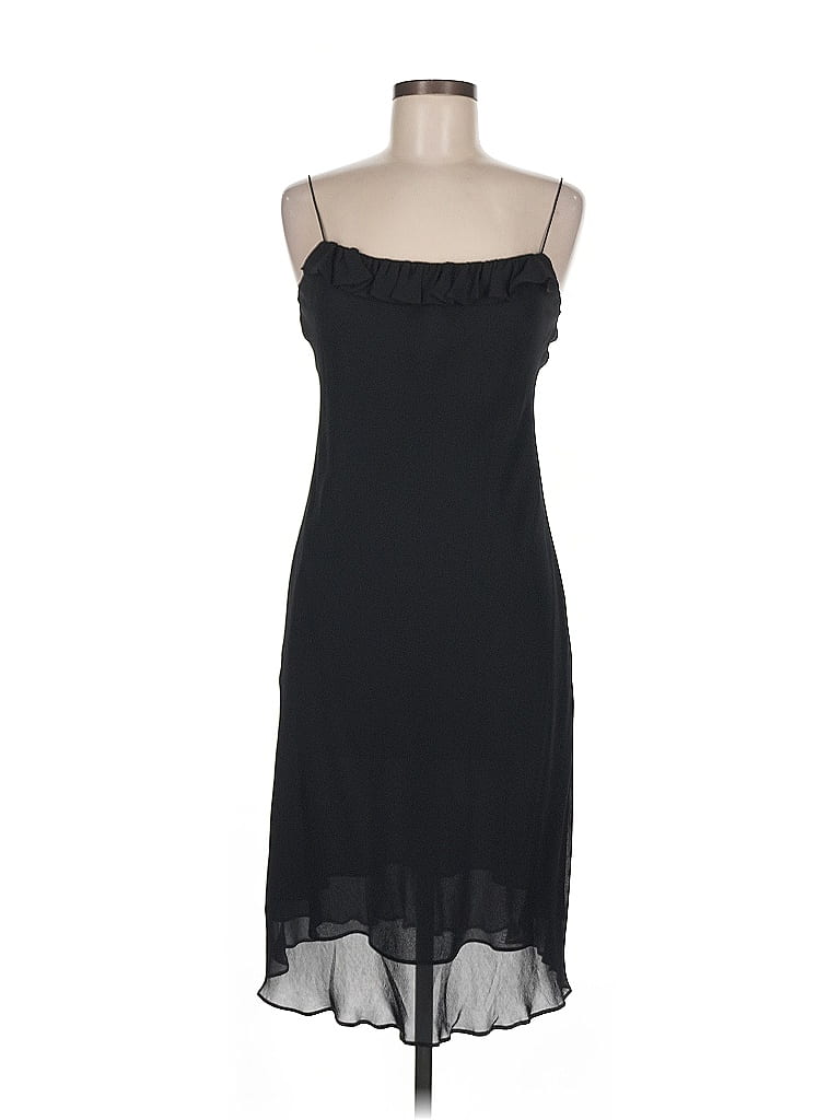Ralph by Ralph Lauren Solid Black Cocktail Dress Size 6 - photo 1