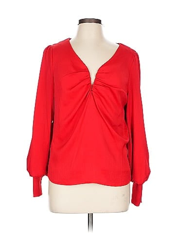 Skies Are Blue Long Sleeve Blouse (view 1)
