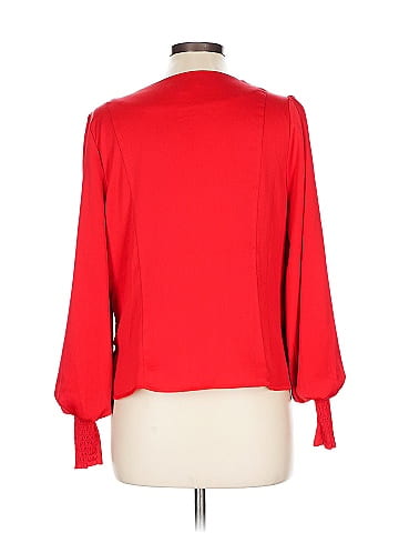 Skies Are Blue Long Sleeve Blouse (view 2)