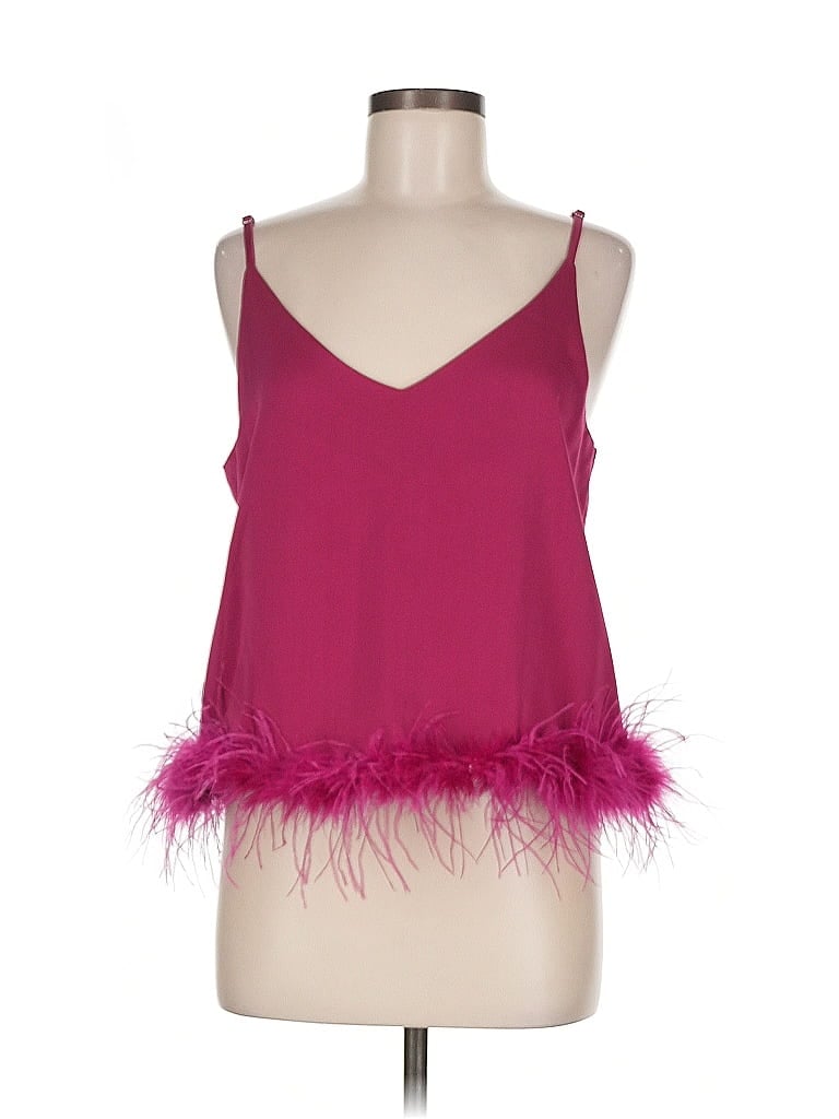 Entro 100% Polyester Pink Sleeveless Top Size M - photo 1