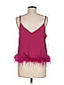 Entro 100% Polyester Pink Sleeveless Top Size M - photo 2