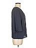 J.Crew 365 100% Silk Gray 3/4 Sleeve Silk Top Size M - photo 3
