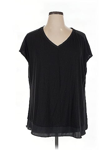 H By Halston Short Sleeve Top (view 1)