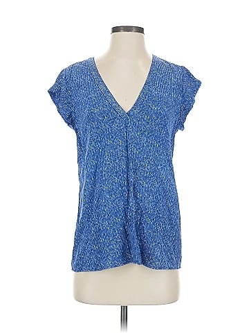 Joie Short Sleeve Silk Top (view 1)