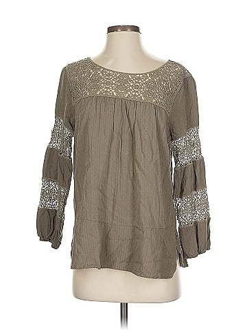 Democracy 3/4 Sleeve Blouse (view 1)