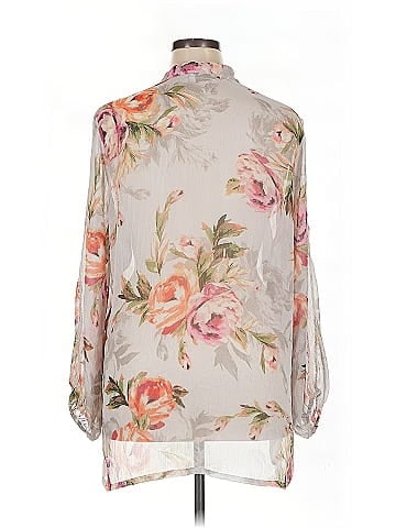 Susan Graver 3/4 Sleeve Blouse (view 2)