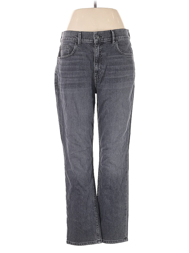 Lafayette 148 New York Gray Jeans Size 31 waist - photo 1