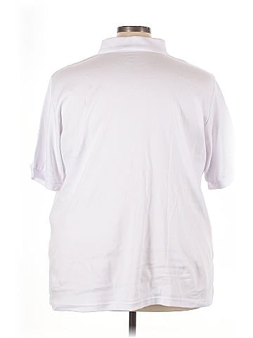 Woman Within Short Sleeve Polo (view 2)