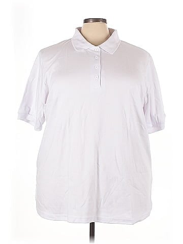 Woman Within Short Sleeve Polo (view 1)