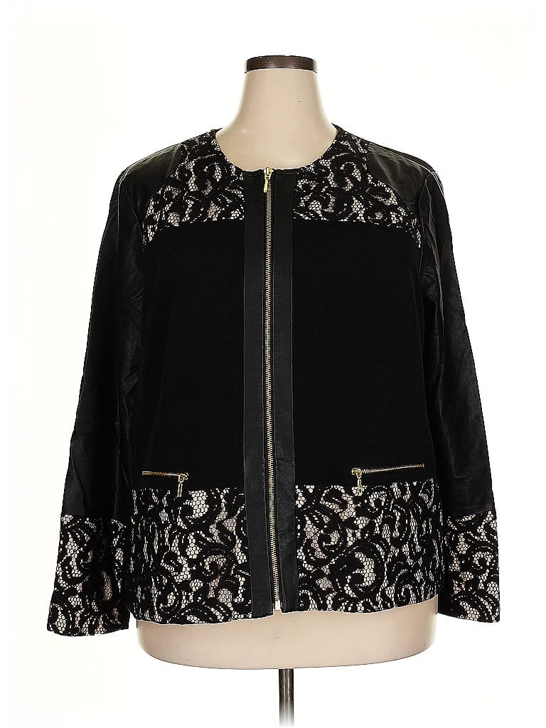 Pre-owned Chico's Jacket In Black