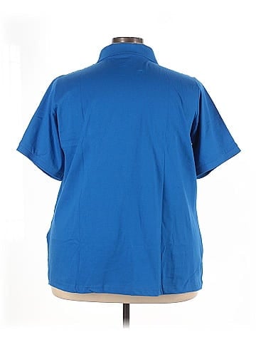 Woman Within Short Sleeve Polo (view 2)