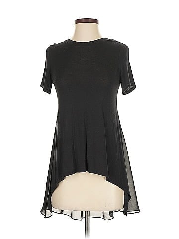 Aqua Short Sleeve Top (view 1)