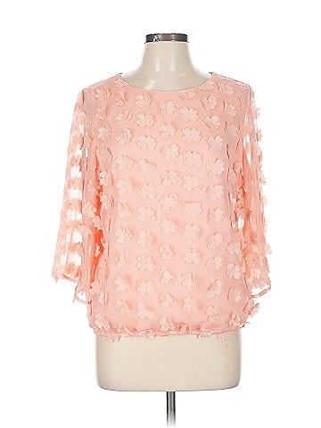 7th Avenue Design Studio New York & Company 3/4 Sleeve Blouse (view 1)