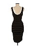 Mango Stripes Brown Black Casual Dress Size M - photo 2
